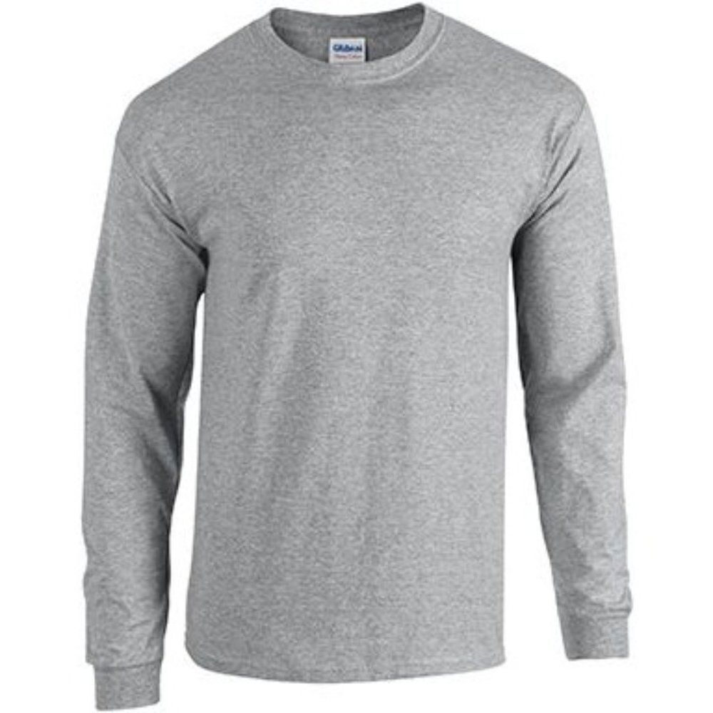 Gildan Ultra Cotton® Long‎ Sleeve T-Shirt 5XL SIZE 5 EXTRA LARGE NEW